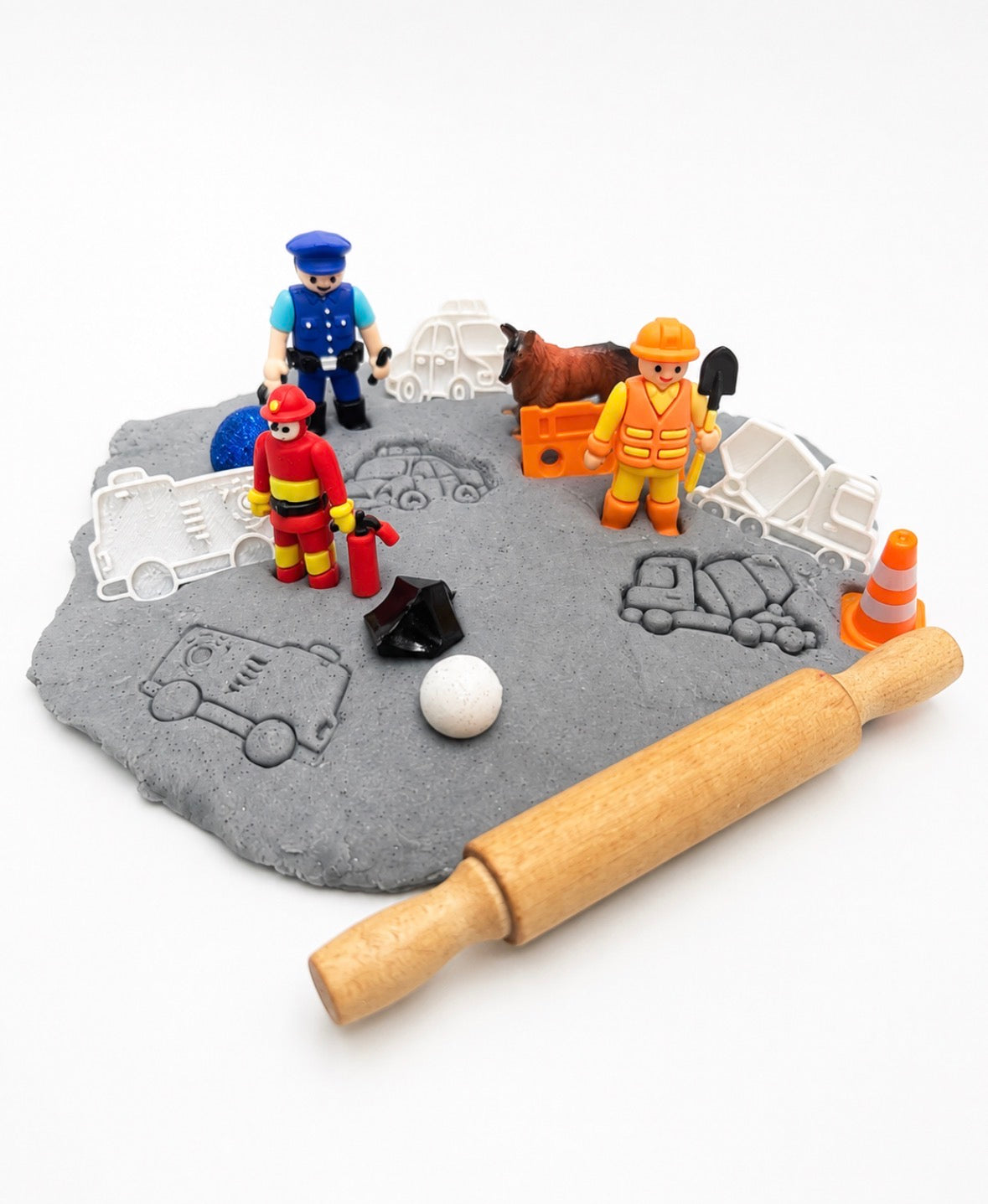 Community Helpers Dough Jar