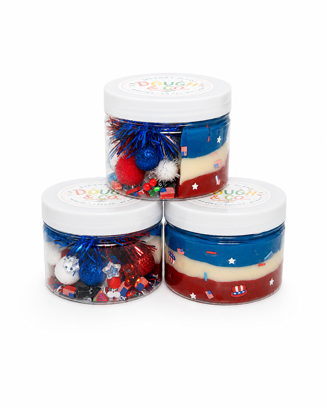 Fourth of July Dough Jar