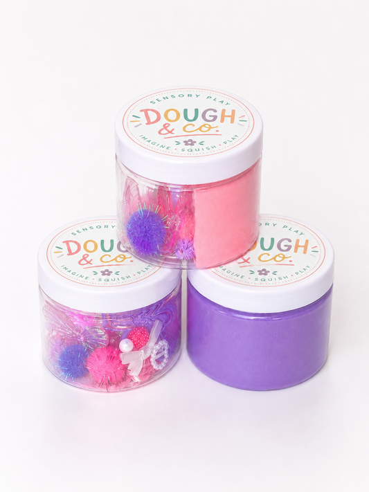 Sugar Plum Ballet Dough Jar