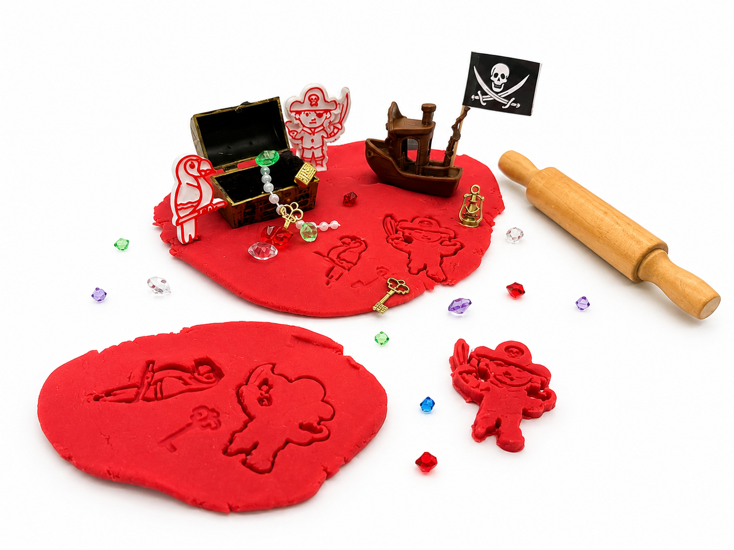 Pirate Treasure Dough Jar