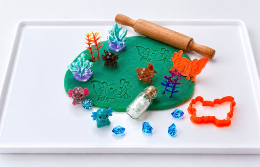 Axolotl Lagoon Dough Jar
